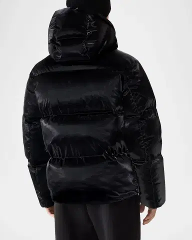 Mackage Men 's Kent-Glo High-Gloss Hooded Down Jacket | Thumbnail 3 Mackage Men 's Kent-Glo High-Gloss Hooded Down Jacket | Thumbnail 3