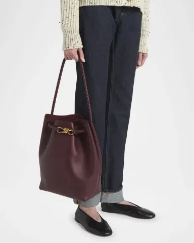 Bottega Veneta Borsa Leather Shoulder Bag | Thumbnail 11 Bottega Veneta Borsa Leather Shoulder Bag | Thumbnail 11
