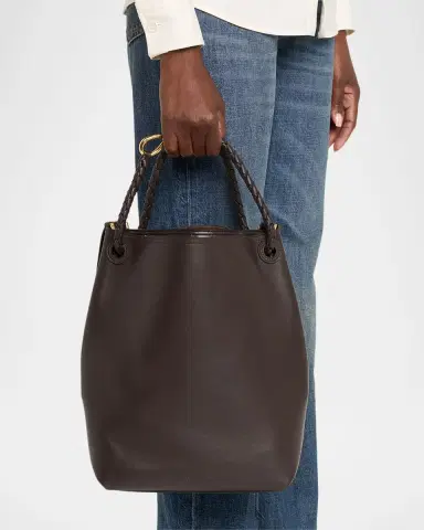 Bottega Veneta Borsa Leather Shoulder Bag | Thumbnail 16 Bottega Veneta Borsa Leather Shoulder Bag | Thumbnail 16