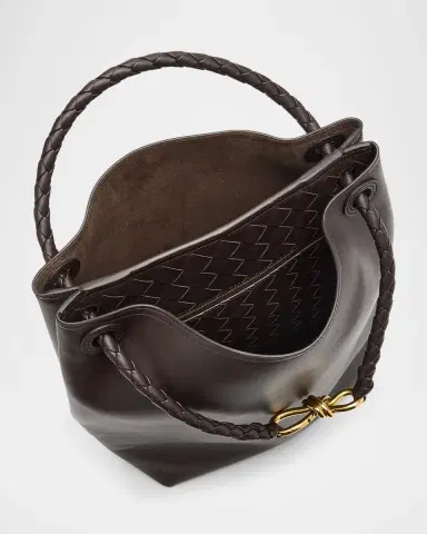 Bottega Veneta Borsa Leather Shoulder Bag | Thumbnail 18 Bottega Veneta Borsa Leather Shoulder Bag | Thumbnail 18