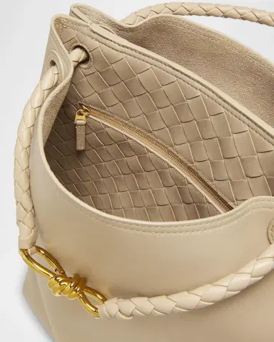 Bottega Veneta Borsa Leather Shoulder Bag | Thumbnail 7 Bottega Veneta Borsa Leather Shoulder Bag | Thumbnail 7
