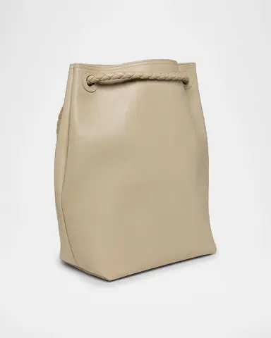 Bottega Veneta Borsa Leather Shoulder Bag | Thumbnail 9 Bottega Veneta Borsa Leather Shoulder Bag | Thumbnail 9
