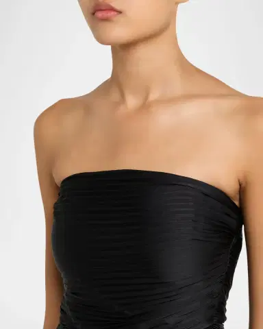 A.L.C. Bianca Pleated Strapless Gown | Thumbnail 5 A.L.C. Bianca Pleated Strapless Gown | Thumbnail 5