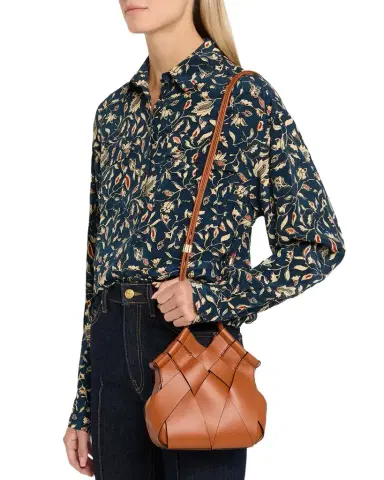 Ulla Johnson Charlotte Woven Leather Crossbody Bag | Thumbnail 1 Ulla Johnson Charlotte Woven Leather Crossbody Bag | Thumbnail 1
