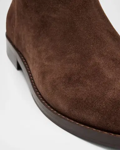 Tory Burch Turnlock Suede Knee-High Riding Boots | Thumbnail 5 Tory Burch Turnlock Suede Knee-High Riding Boots | Thumbnail 5