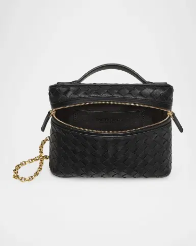 Bottega Veneta Small Soft Vanity Intrecciato Leather Crossbody Bag | Thumbnail 3 Bottega Veneta Small Soft Vanity Intrecciato Leather Crossbody Bag | Thumbnail 3