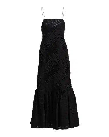 Ulla Johnson Augustina Textured-Pleat Maxi Dress | Thumbnail 1 Ulla Johnson Augustina Textured-Pleat Maxi Dress | Thumbnail 1