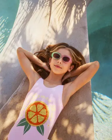 Molo Girl's See Oval Sunglasses | Thumbnail 2