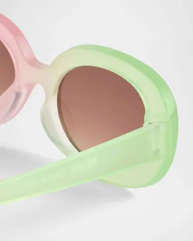 Molo Girl's See Oval Sunglasses | Thumbnail 4