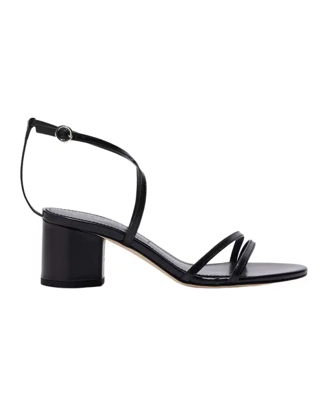 65mm Mirella Nappa Leather Sandals