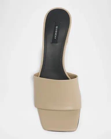 Givenchy 65mm Logo Heel Leather Mule Sandals | Thumbnail 6 Givenchy 65mm Logo Heel Leather Mule Sandals | Thumbnail 6