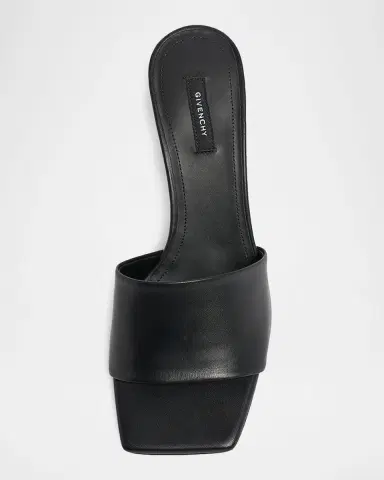 Givenchy 65mm Logo Heel Leather Mule Sandals | Thumbnail 6 Givenchy 65mm Logo Heel Leather Mule Sandals | Thumbnail 6