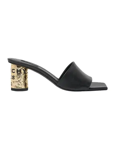 Givenchy 65mm Logo Heel Leather Mule Sandals | Thumbnail 1 Givenchy 65mm Logo Heel Leather Mule Sandals | Thumbnail 1