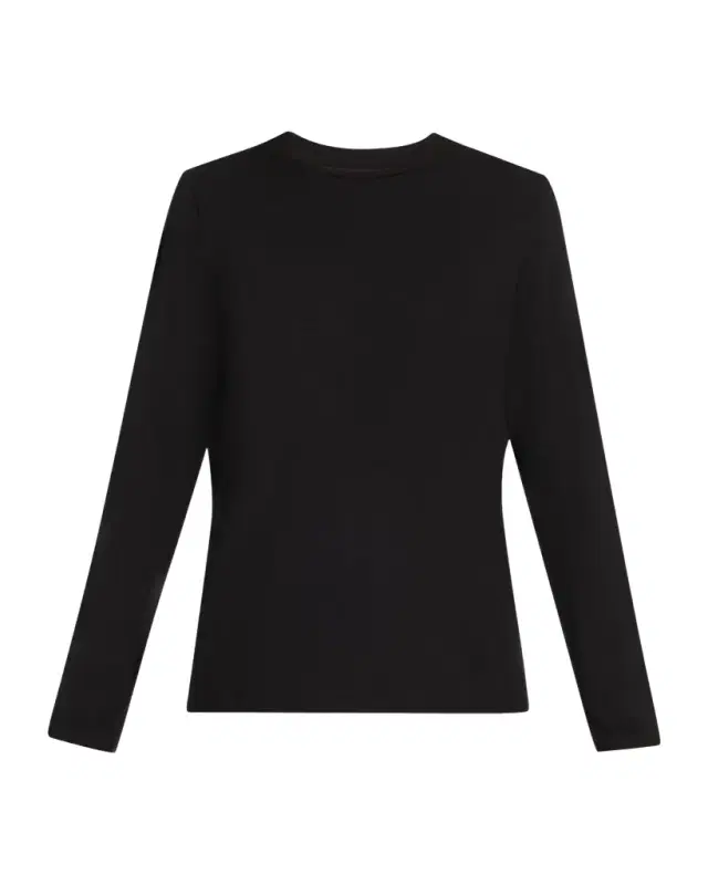 Soft Touch Crewneck Tee w/ Side Slits