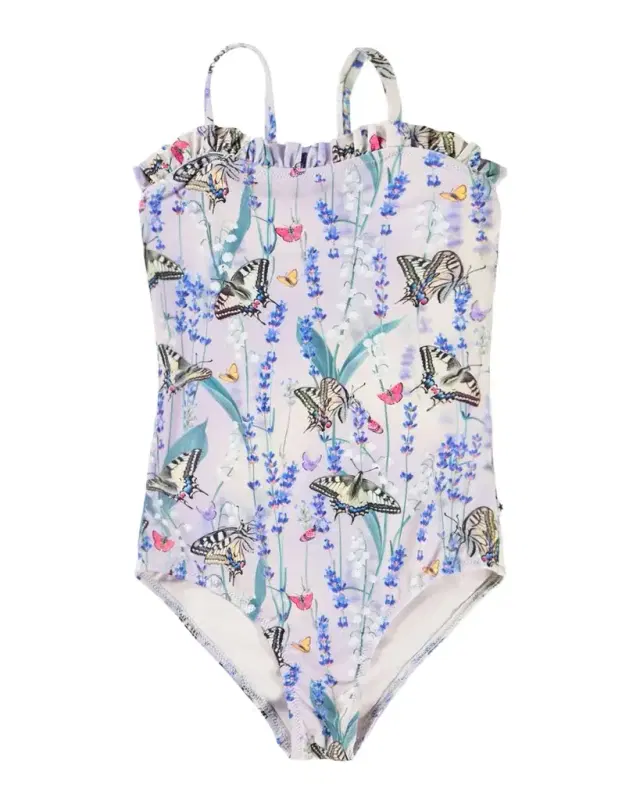 Molo Girl's Nakia One-Piece Swimsuit, Size 2-7