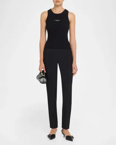 Givenchy Logo Ribbed Tank Top | Thumbnail 2