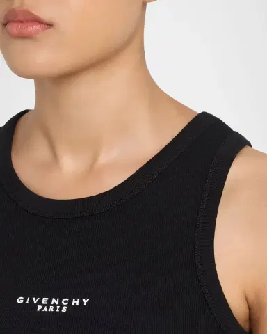 Givenchy Logo Ribbed Tank Top | Thumbnail 5