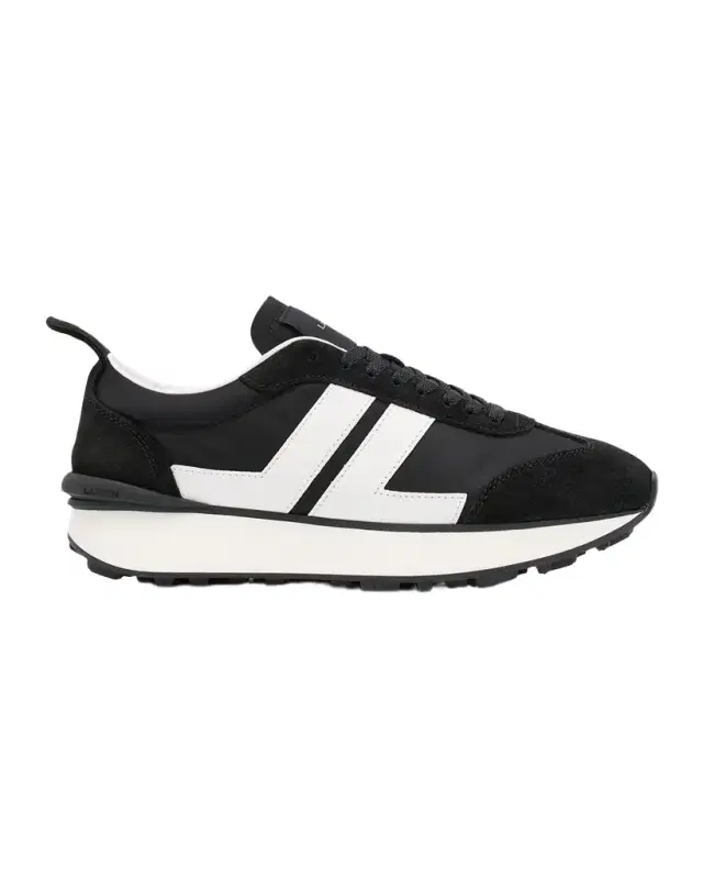 Men 's Nylon & Suede Low-Top Sneakers