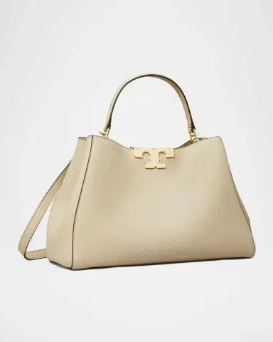 Tory Burch Eleanor Pebbled Leather Satchel Shoulder Bag | Thumbnail 6