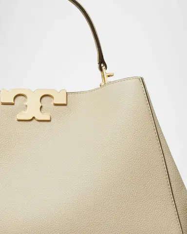 Tory Burch Eleanor Pebbled Leather Satchel Shoulder Bag | Thumbnail 8