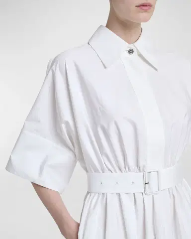 Givenchy Cinched Waist Mini Shirtdress | Thumbnail 5 Givenchy Cinched Waist Mini Shirtdress | Thumbnail 5