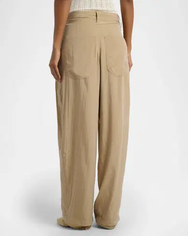 Isabel Marant Inaya Gathered Loose Pants | Thumbnail 3 Isabel Marant Inaya Gathered Loose Pants | Thumbnail 3