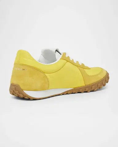 Givenchy Men's Glide Nylon/Suede Low-Top Runner Sneakers | Thumbnail 2 Givenchy Men's Glide Nylon/Suede Low-Top Runner Sneakers | Thumbnail 2