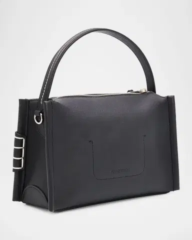 JW Anderson Small Loafer Leather Top-Handle Bag | Thumbnail 2