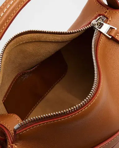 JW Anderson Small Loafer Leather Top-Handle Bag | Thumbnail 8