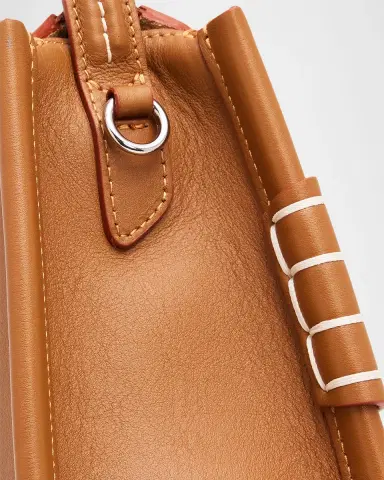 JW Anderson Small Loafer Leather Top-Handle Bag | Thumbnail 10