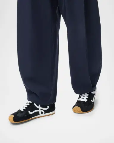 Loewe Ballet Runner 2.0 Mixed Leather Sneakers | Thumbnail 2 Loewe Ballet Runner 2.0 Mixed Leather Sneakers | Thumbnail 2