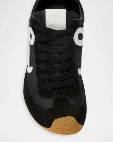 Loewe Ballet Runner 2.0 Mixed Leather Sneakers | Thumbnail 4 Loewe Ballet Runner 2.0 Mixed Leather Sneakers | Thumbnail 4
