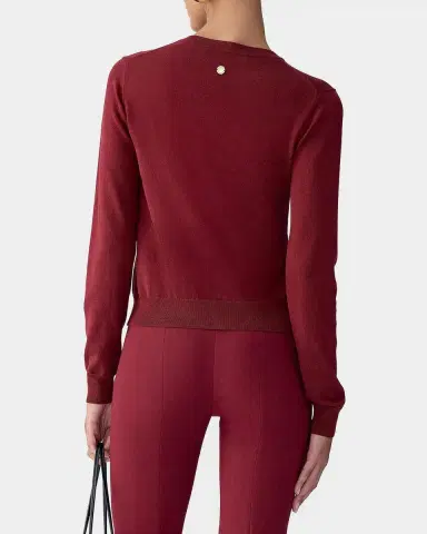 Carolina Herrera Embellished Silk-Cotton Crewneck Cardigan | Thumbnail 3 Carolina Herrera Embellished Silk-Cotton Crewneck Cardigan | Thumbnail 3