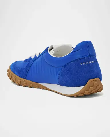 Givenchy Men's Glide Nylon/Suede Low-Top Runner Sneakers | Thumbnail 2 Givenchy Men's Glide Nylon/Suede Low-Top Runner Sneakers | Thumbnail 2