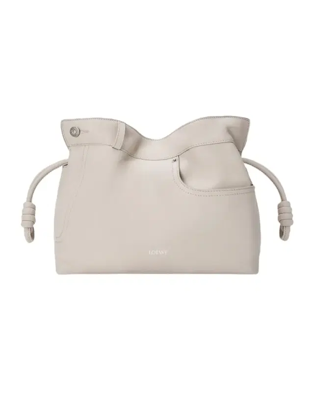 Loewe Flamenco Panta Clutch Bag in Leather