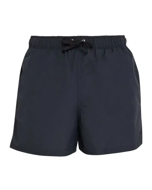 en 's Short-Length Solid Nylon Swim Trunks