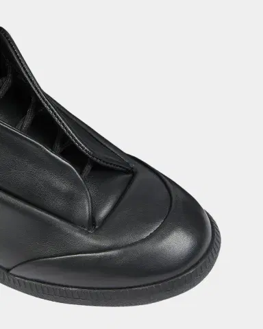 Maison Margiela Men 's Future Leather High-Top Sneakers | Thumbnail 4 Maison Margiela Men 's Future Leather High-Top Sneakers | Thumbnail 4