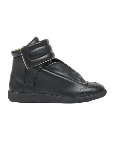 Maison Margiela Men 's Future Leather High-Top Sneakers | Thumbnail 1 Maison Margiela Men 's Future Leather High-Top Sneakers | Thumbnail 1