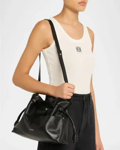 Loewe Flamenco Panta Clutch Bag in Leather | Thumbnail 2 Loewe Flamenco Panta Clutch Bag in Leather | Thumbnail 2