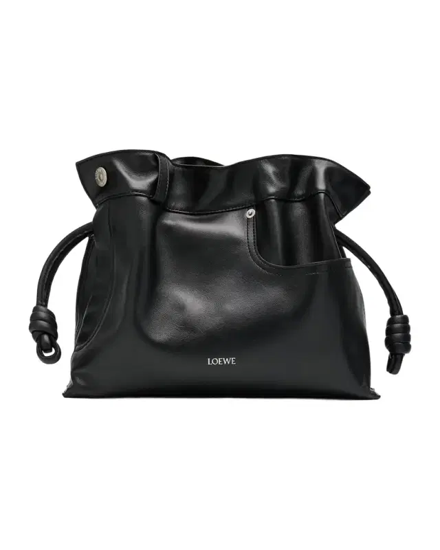 Loewe Flamenco Panta Clutch Bag in Leather