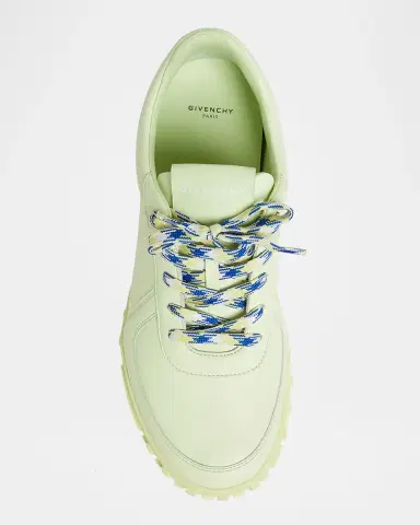 Givenchy Men's Glide Leather Low-Top Runner Sneakers | Thumbnail 6 Givenchy Men's Glide Leather Low-Top Runner Sneakers | Thumbnail 6