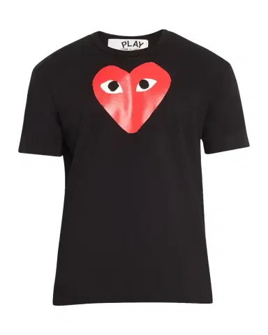 Comme des Garçons Men 's Big Heart Short-Sleeve T-Shirt | Thumbnail 1