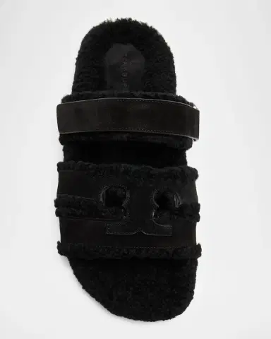 Tory Burch Ines Shearling Sport Slide Sandals | Thumbnail 4 Tory Burch Ines Shearling Sport Slide Sandals | Thumbnail 4