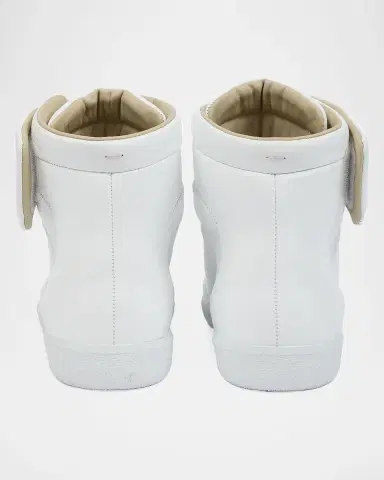 Maison Margiela Men 's Future Leather High-Top Sneakers | Thumbnail 4