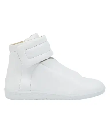 Maison Margiela Men 's Future Leather High-Top Sneakers | Thumbnail 1