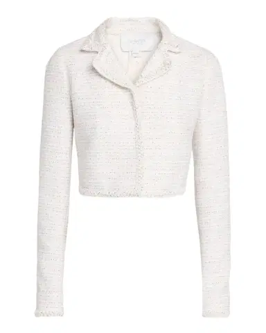 Giambattista Valli Paillette Tweed Crop Jacket | Thumbnail 1