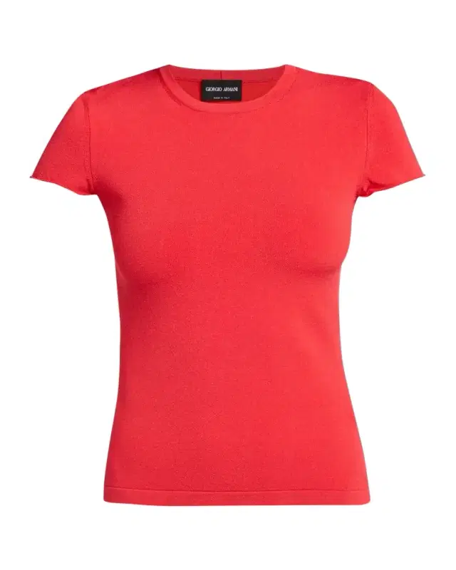 Giorgio Armani Single Jersey Crewneck T-Shirt