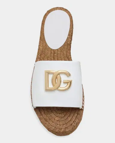 Dolce & Gabbana DG Medallion Napa Espadrille Sandals | Thumbnail 5