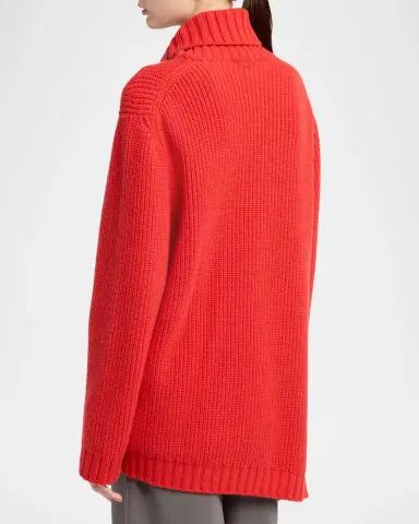 Giorgio Armani Ribbed Cashmere Turtleneck Sweater | Thumbnail 3 Giorgio Armani Ribbed Cashmere Turtleneck Sweater | Thumbnail 3