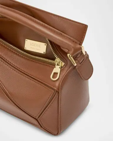 Loewe Puzzle Mini Top-Handle Bag in Nappa Leather | Thumbnail 2 Loewe Puzzle Mini Top-Handle Bag in Nappa Leather | Thumbnail 2